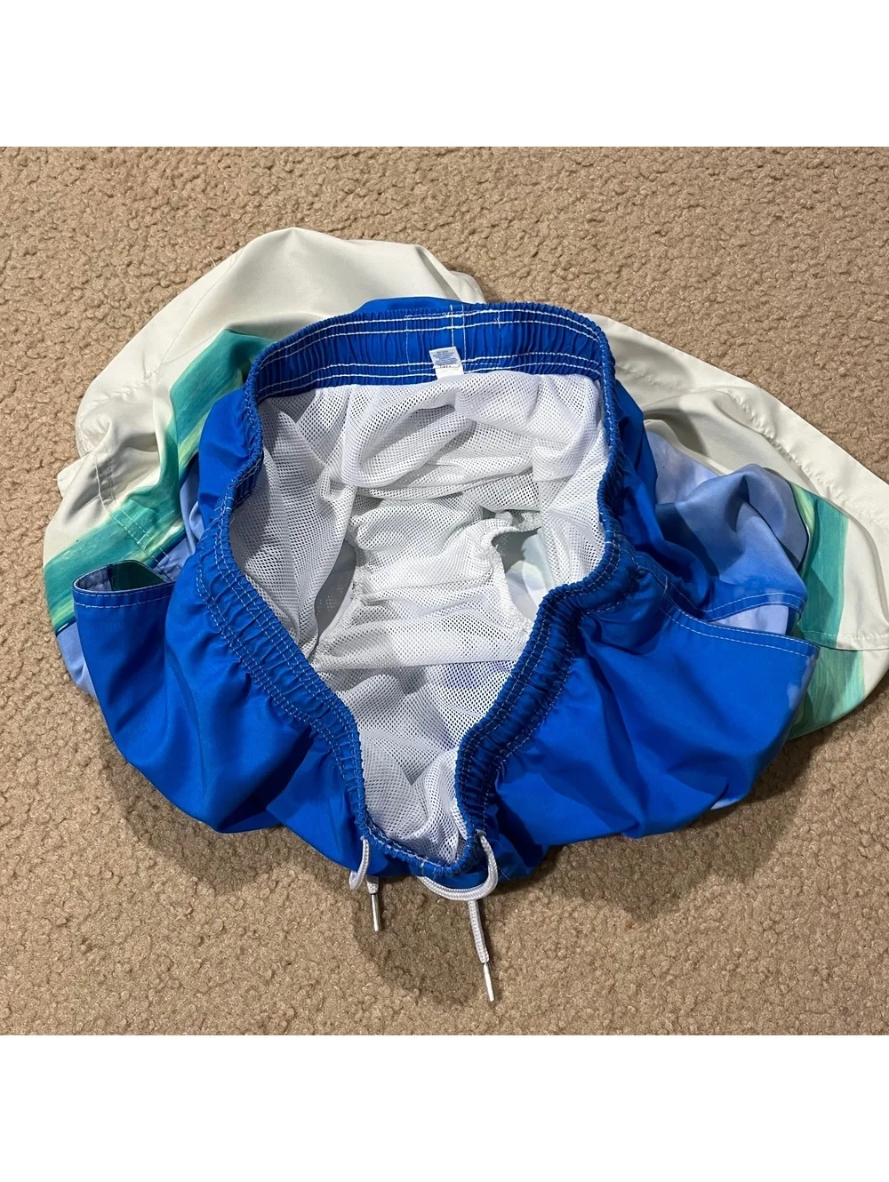 Southern Tide Mens Bermuda Triangle Graphic Printed Swim Trunks Size XL